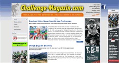 Desktop Screenshot of challenge-magazin.com